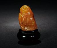 林永昌款 竹节型田黄