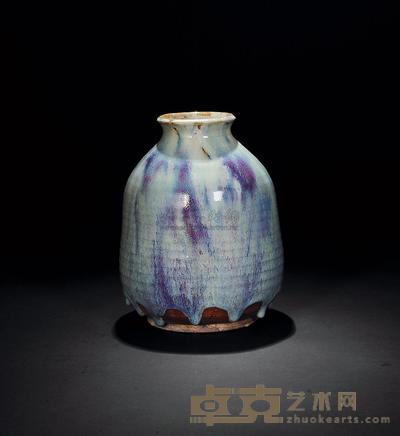陶艺庄 窑变釉瓶 高20cm