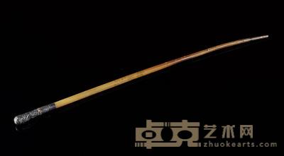 民国 犀角文明杖 长56cm