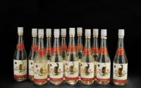 1990—1992年白标西凤酒（出口专用）