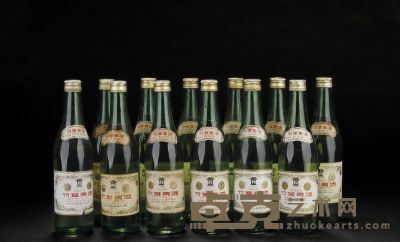 1984—1987年竹叶青酒 