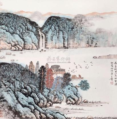 宋玉麟 山水 立轴