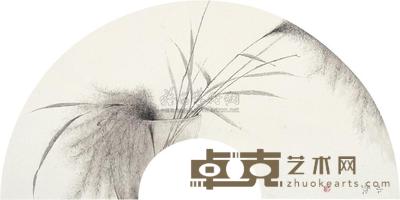李水歌 秋意 镜片 19×55cm