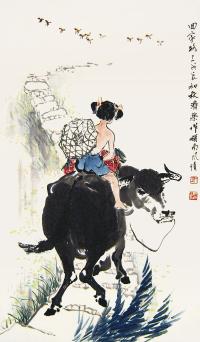 刘济荣 戊辰（1988年）作 回家路上 镜片