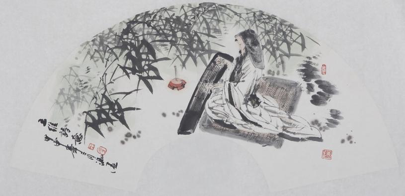 冯远 王维诗意