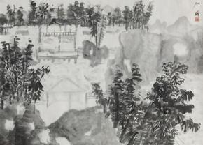 何加林 山水