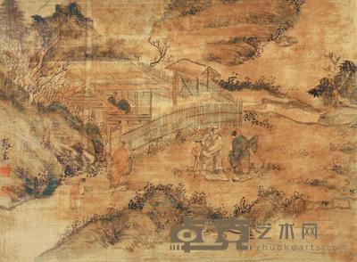 张宏 山水 立轴 40×50