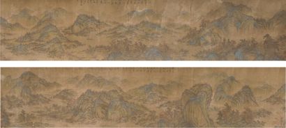 谢时臣 山水
