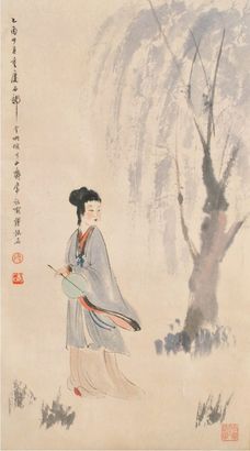 傅抱石 人物