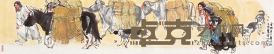 史国良 2001年作 金秋 手卷 34.5×179cm