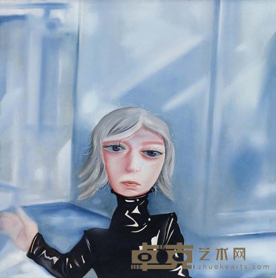 熊宇 2002年作 青春时光 80×80cm