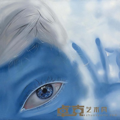 熊宇 2002年作 时光·你好 80×80cm