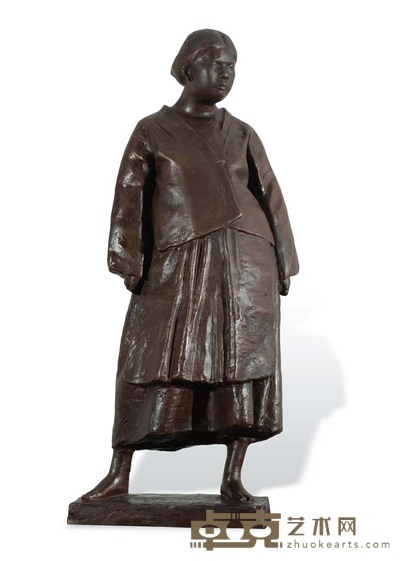 温阔 回首 70×30cm