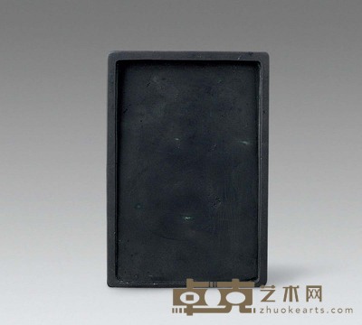 清 端石素池砚 