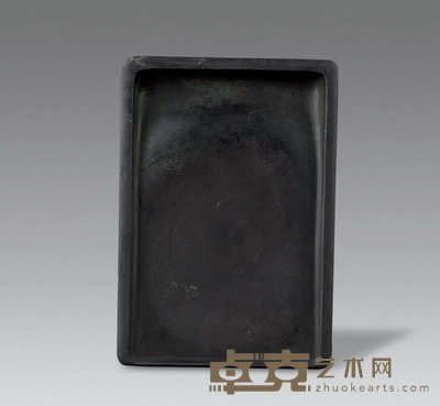 清 老坑端石素池砚 