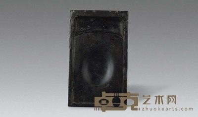 明 鱼脑冻端砚 