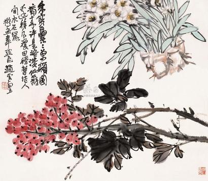 赵云壑 天祝神仙 立轴