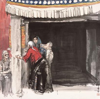 史国良 1988年作 空门 镜片
