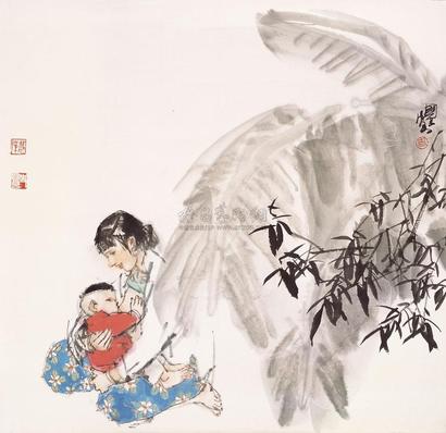 史国良 母子图 镜片