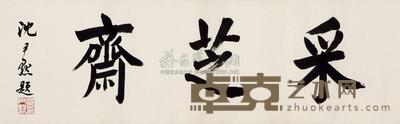 沈尹默 书法 横幅 32×103cm