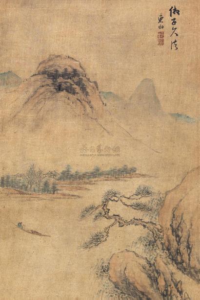 董邦达 （款） 仿黄子久山水 立轴