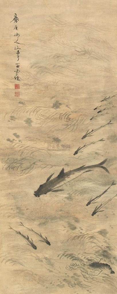 陈率祖 多余图 立轴