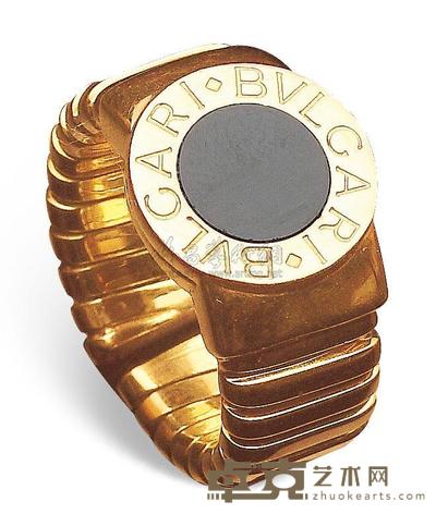 宝格丽金戒指