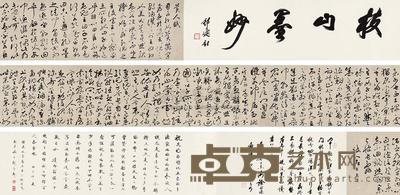 祝枝山 美人赋 手卷 26×266cm