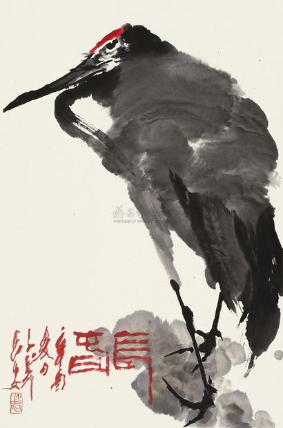 王子武 1981年作 长春 立轴