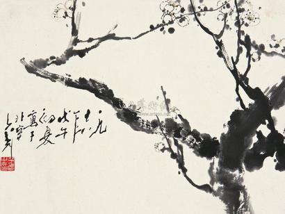 王子武 墨梅 立轴