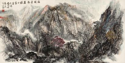 石迦 2010年作 满眼是佛 镜片