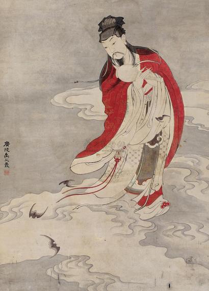 禹之鼎 （款） 福星高照 立轴