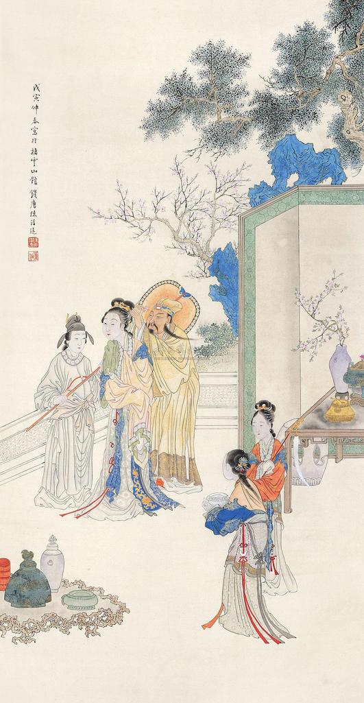 陈清远 1818年作 人物