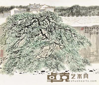 王朝瑞 山水 卡纸 45.3×53cm