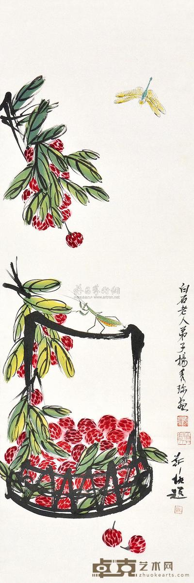 杨秀珍 大利图 立轴 102×35cm