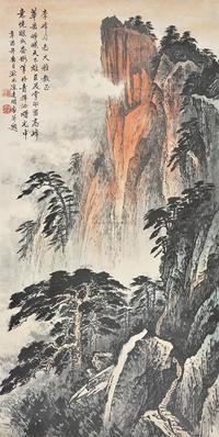 陈建明 山水 立轴