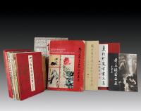 天津人民美术出版社藏画集等各类藏画集16册