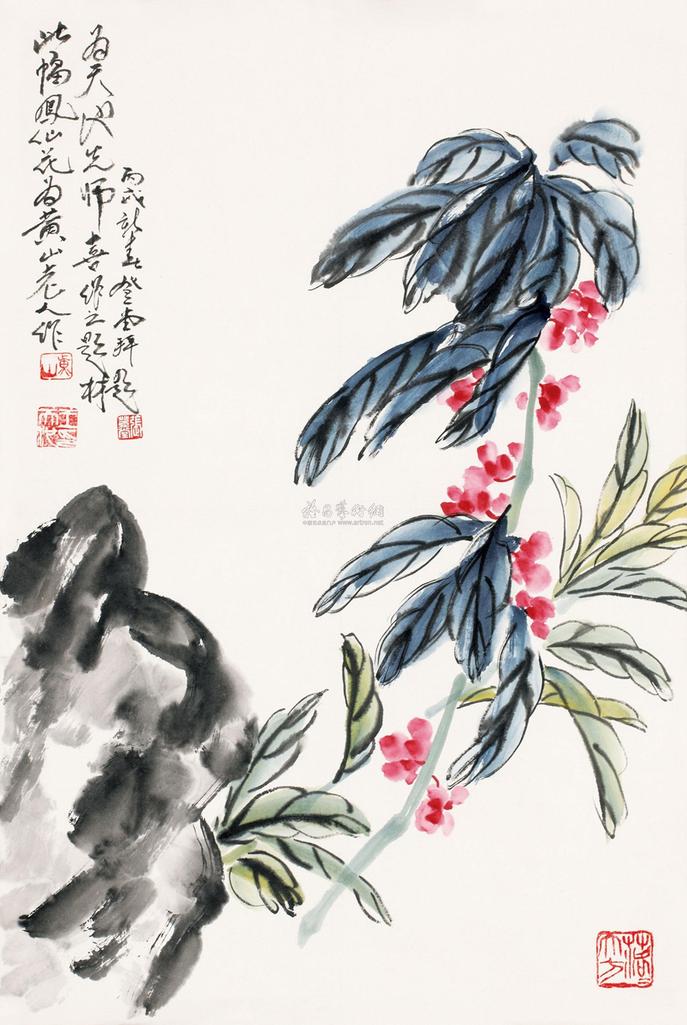 王天池 花卉 镜芯