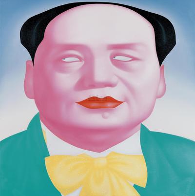 俸正杰 2000年作 毛泽东