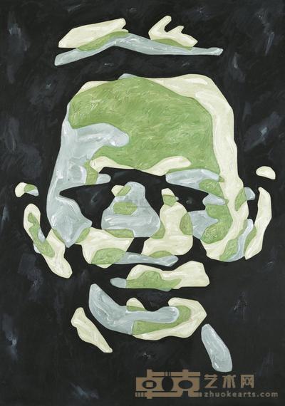 耿建翌 1995年作 光的交会 138.5×99cm