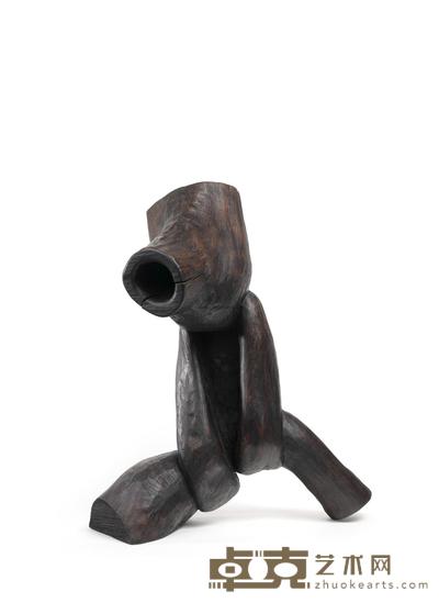 王克平 1994年作 呐喊 高72×58×12cm