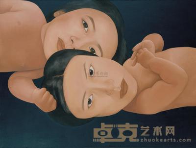 马六明 2000年作 婴儿1号 150×200cm