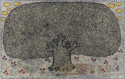YUNIZAR TENTANG POHON （ABOUT A TREE） 190×300cm