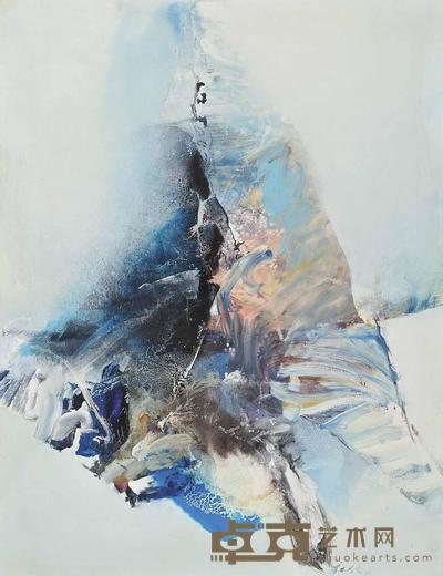 庄喆 1968年作 结构：山峰 172×133cm