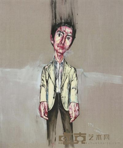 曾梵志 PORTRAIT 1803×1498cm