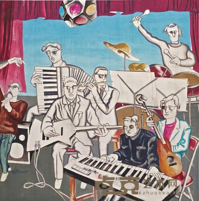 王劲松 BLIND MAN’S BAND 1935×191cm