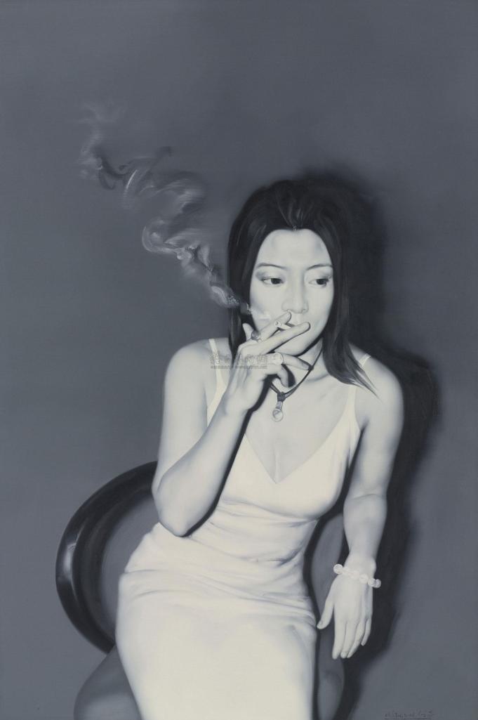 何森 THE GIRL SMOKING