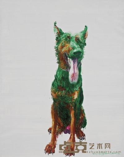 周春芽 KAHN-JUNE 150×120cm