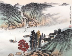 宋玉麟 山水
