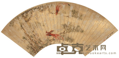 吴湖帆 花鸟 